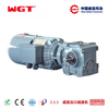 S77 / SA77 / SF77 / SAF77 / ... Helical gear worm gear reducer (without motor)