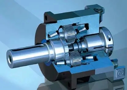 What are the components of the gear reducer?