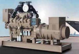 Cummins marine series generator set