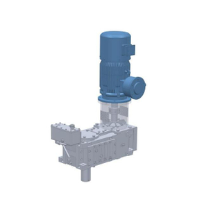 Explosionsgesch&uuml;tztes Industrie-R&uuml;hrgetriebe WGT-MC3PVSF07FFB