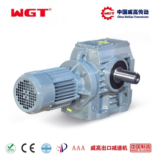 S77 / SA77 / SF77 / SAF77 / ... helical worm gear reducer (without motor)