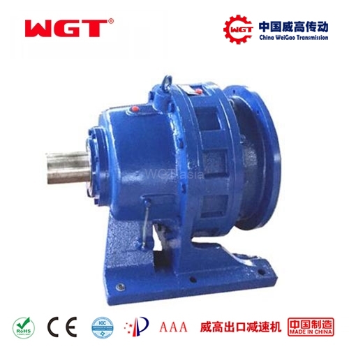 XB series cycloidal pin gear reducer with AC motor